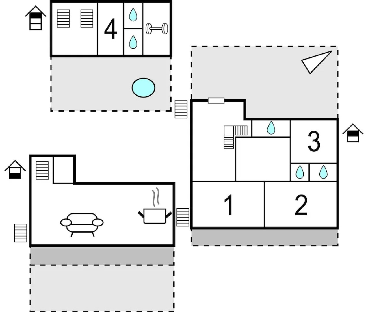 Beautiful Home in Podaca With Wifi and 4 Bedrooms