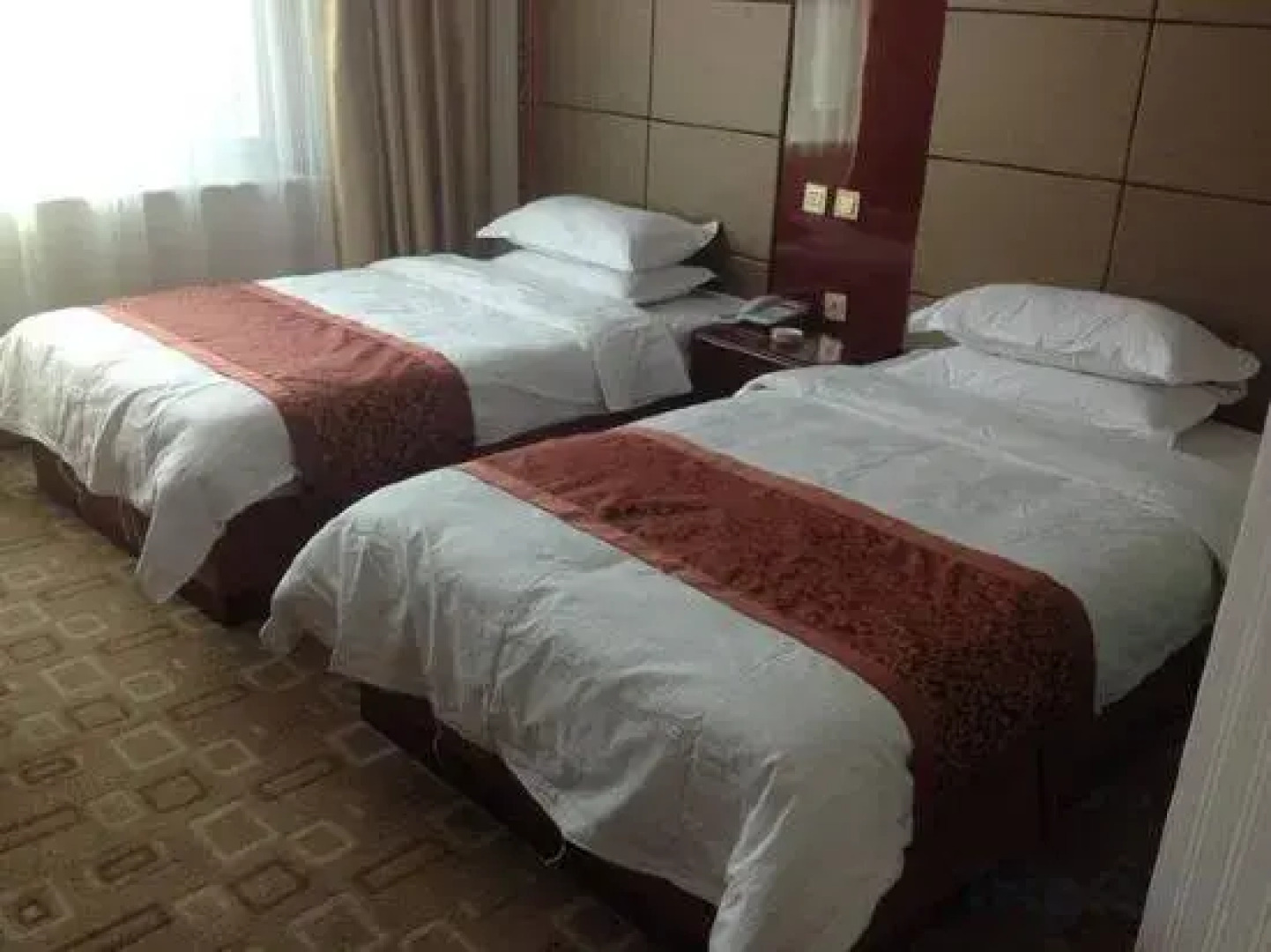 Alashan Right Banner Holiday Hotel this morning