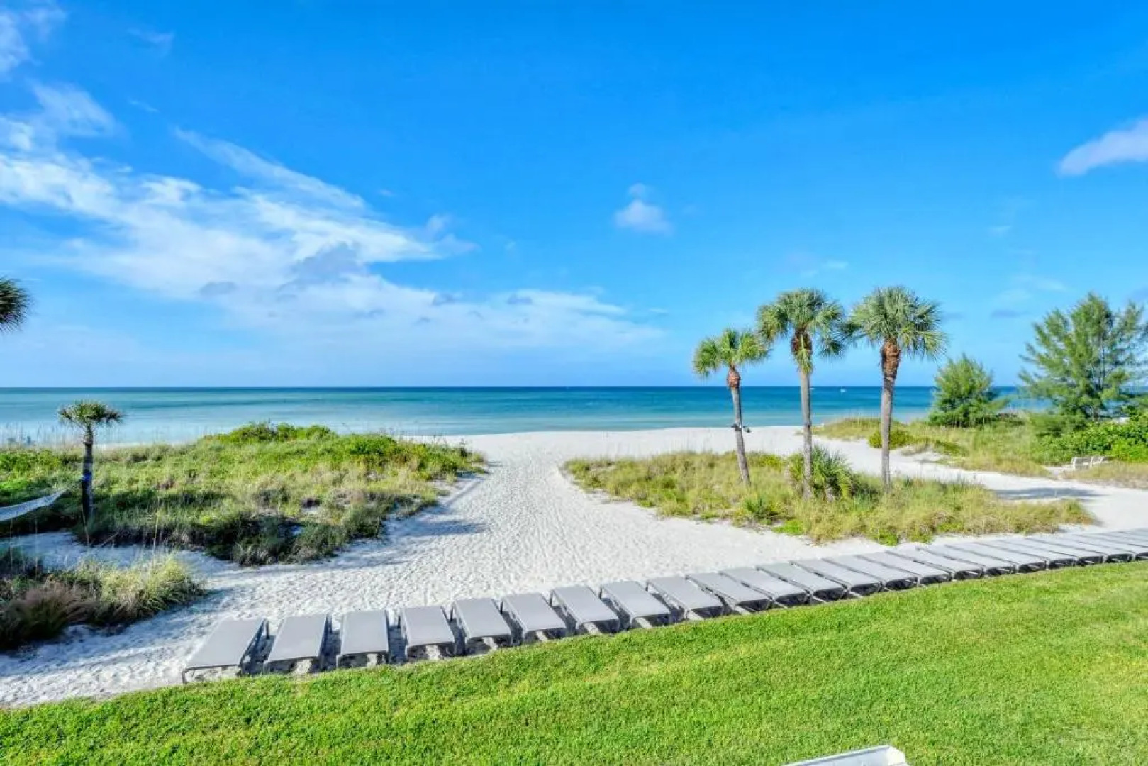 LaPlaya 108B Dream views of the Gulf from your private balcony or screened lanai just steps from the beach