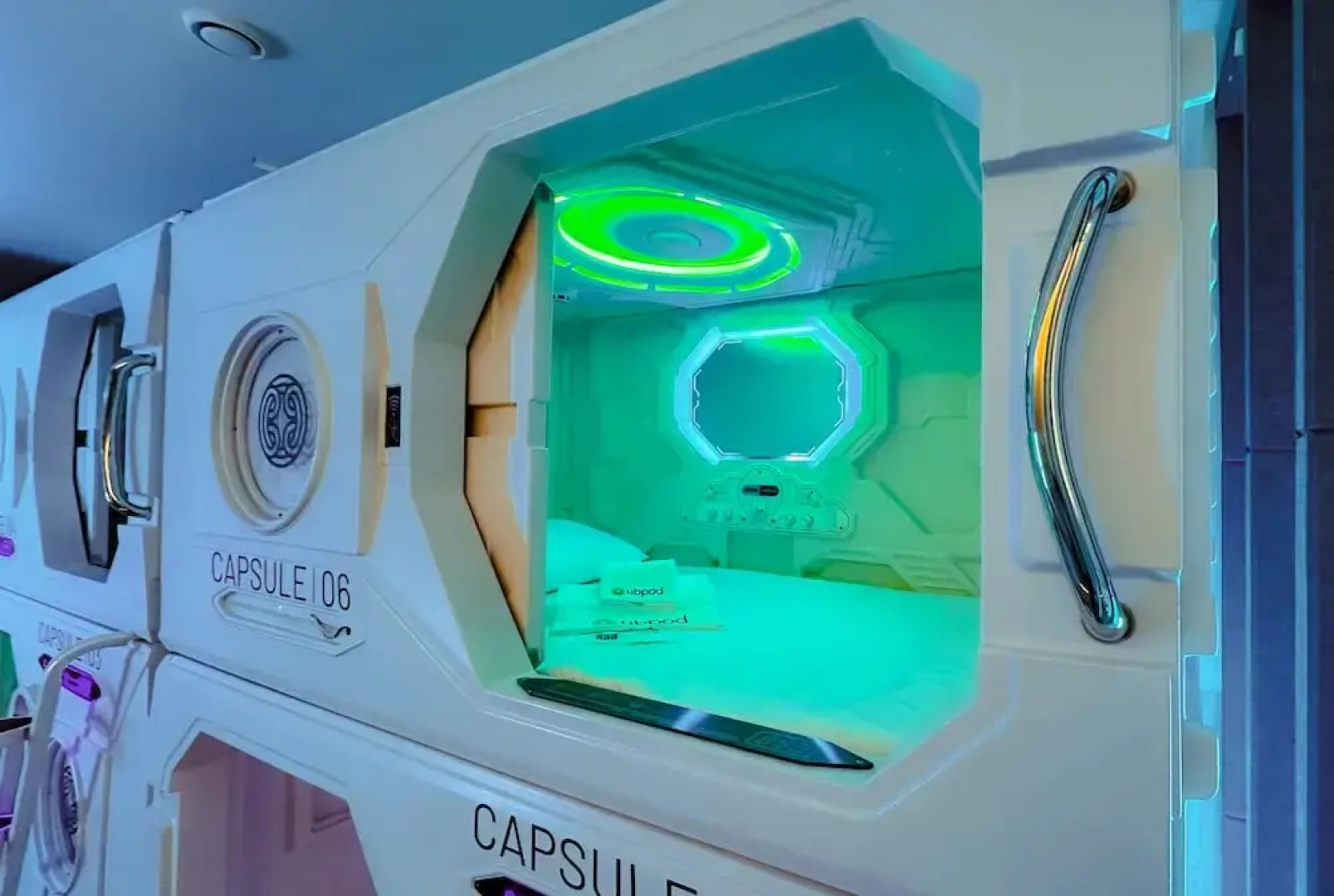UBPOD capsule hotel in Mongolia