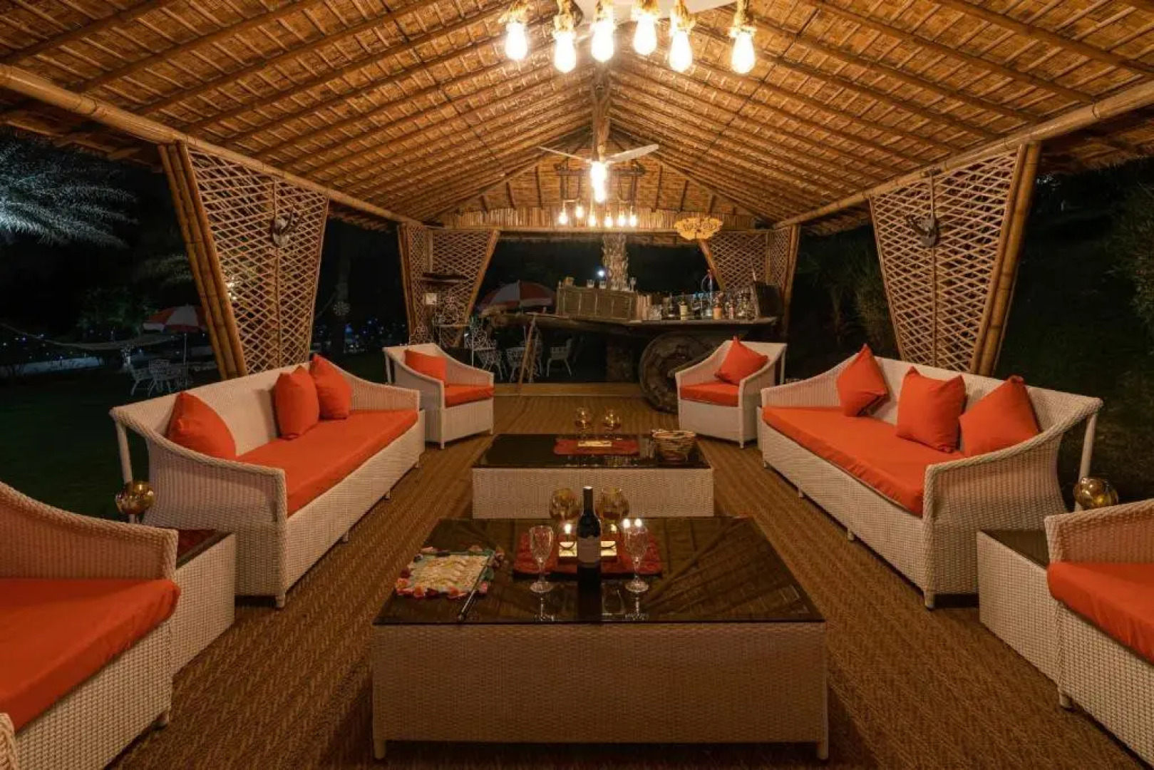 StayVista at Brickwood Hill with Outdoor Infinity Pool & Jacuzzi