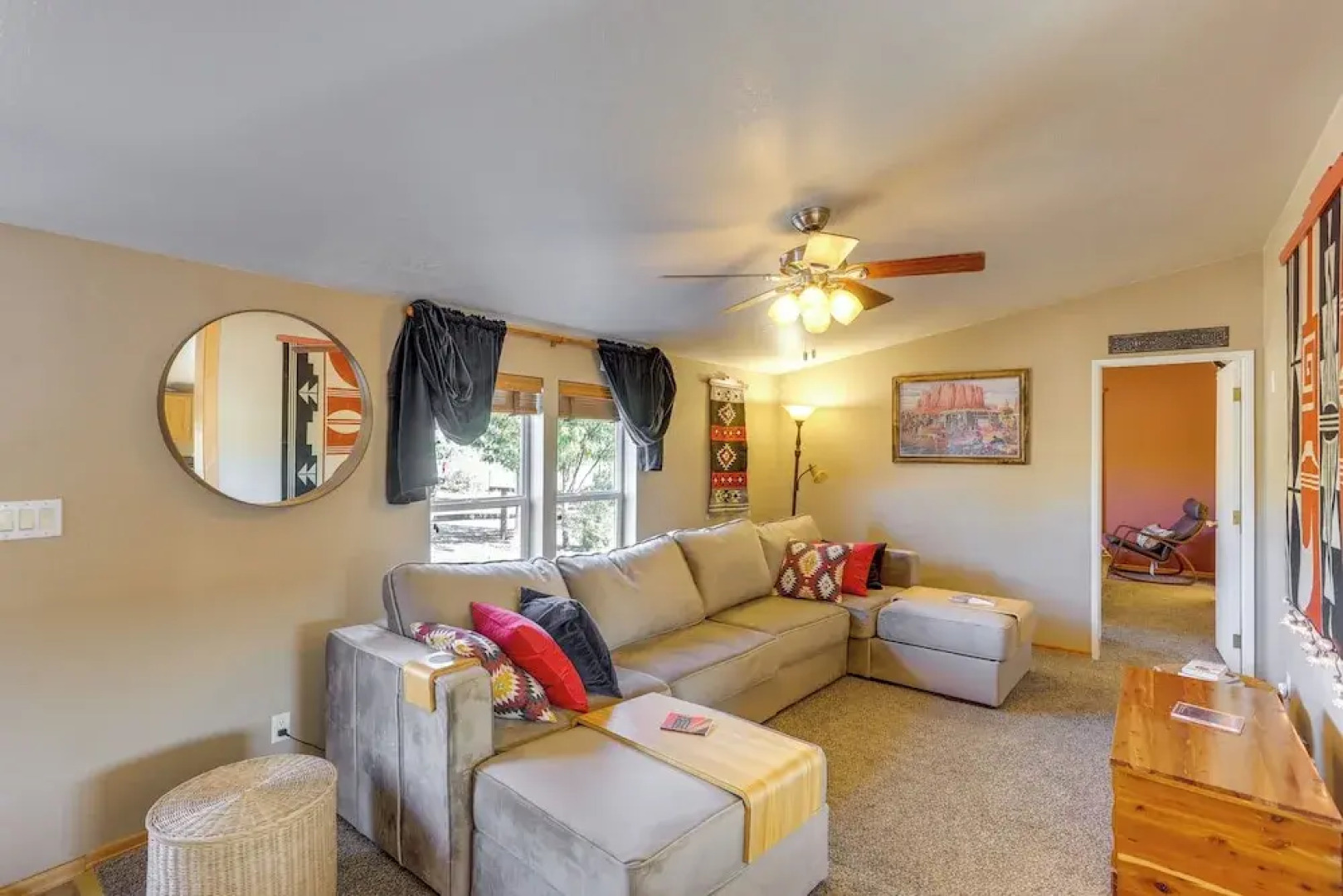 Stunning Views: Quiet Bluff Home Near Hiking!