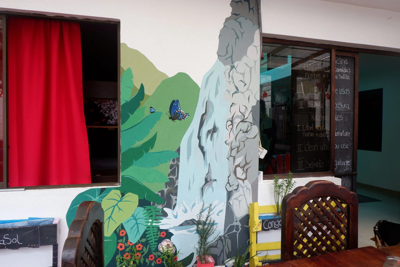 Hostal Carolina en Baos Ecuador