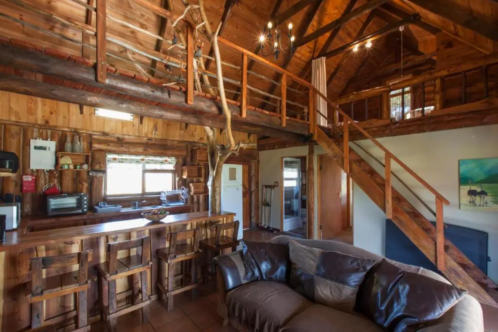 A Log Home at Buffalo Creek