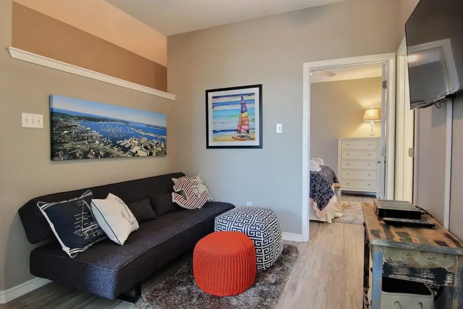 Padre Beach View 229 by RedAwning