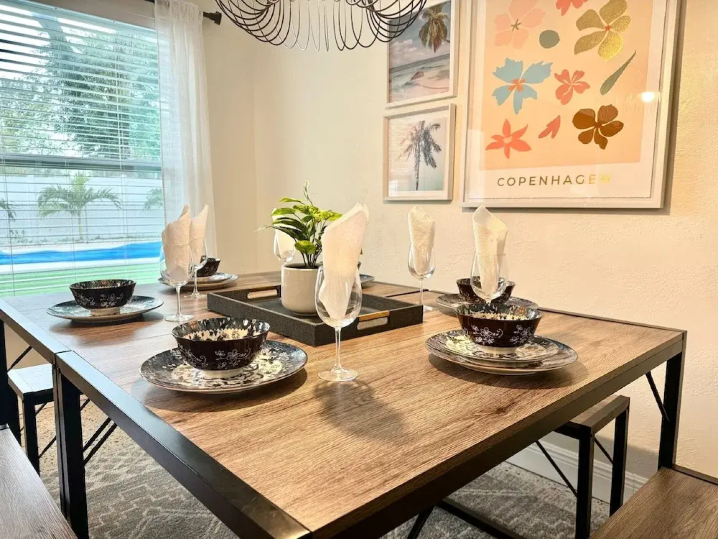 Palm Oasis 2 2 Serene Backyard Private Poolside