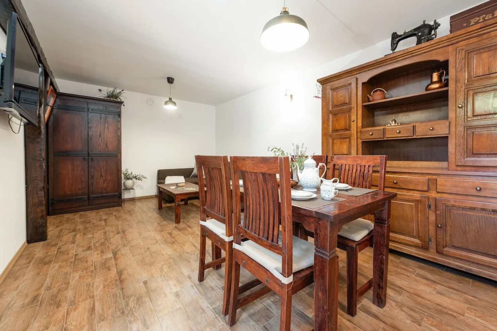 Stone house M&A with pool