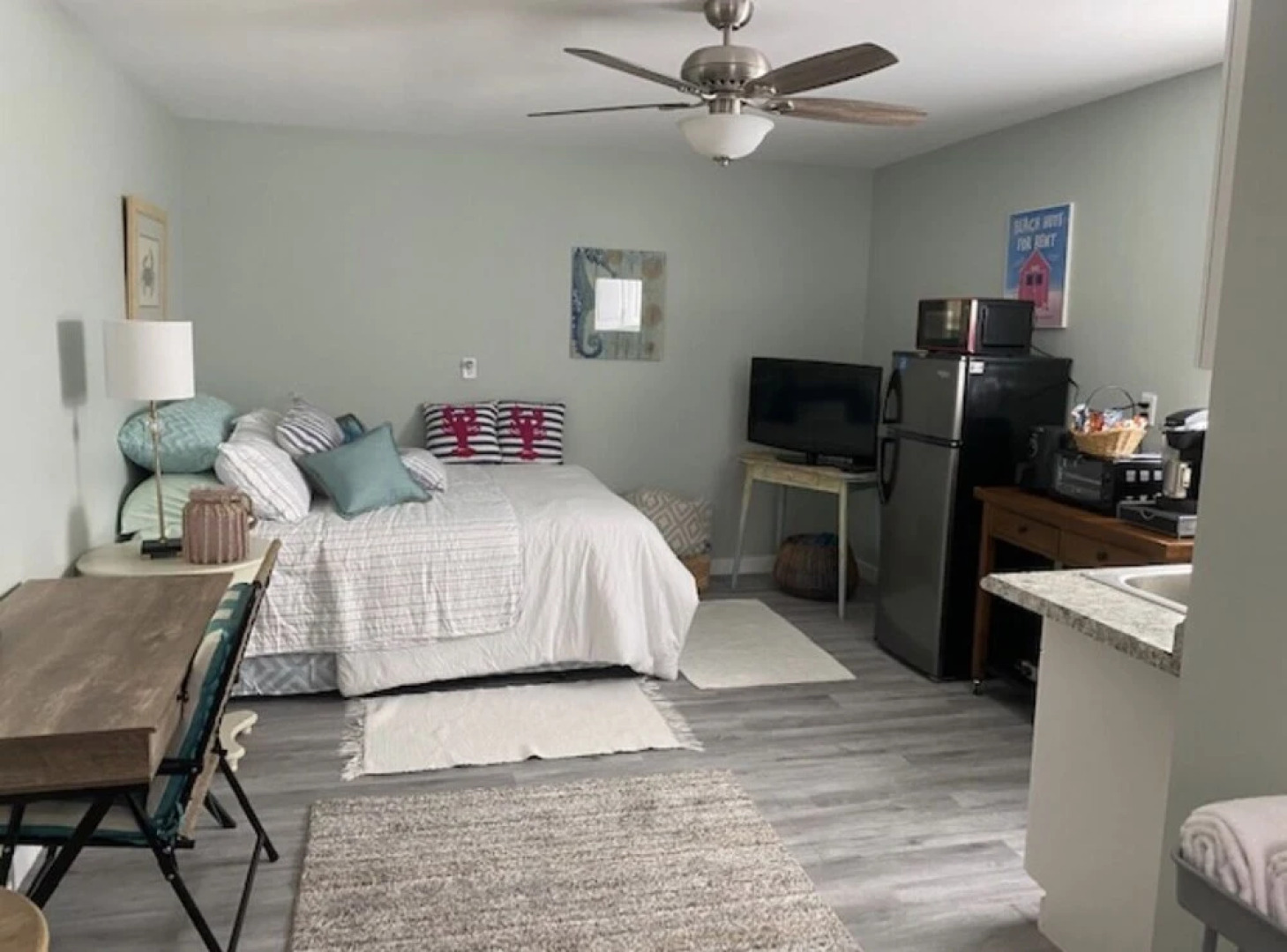 1 Bedroom Studio Cottage Patio Grill Firepit Parking