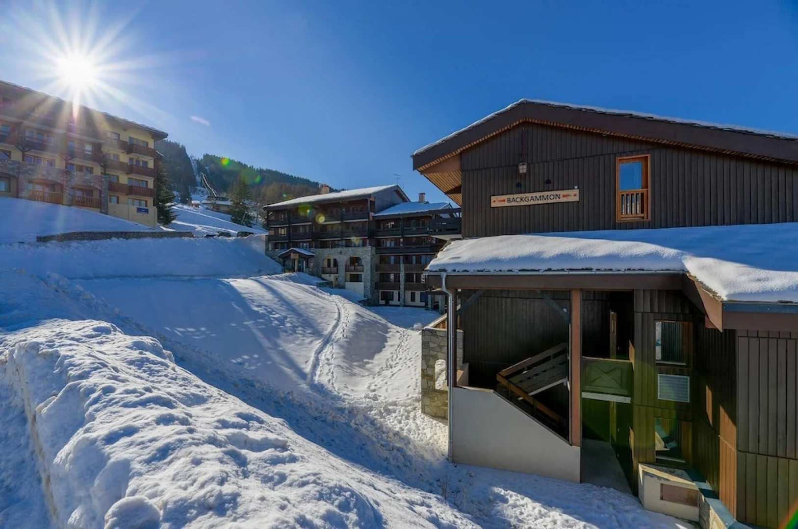 Residence LES Coches Apartment in a Family Resort at the Bottom of the Slopes Bac112