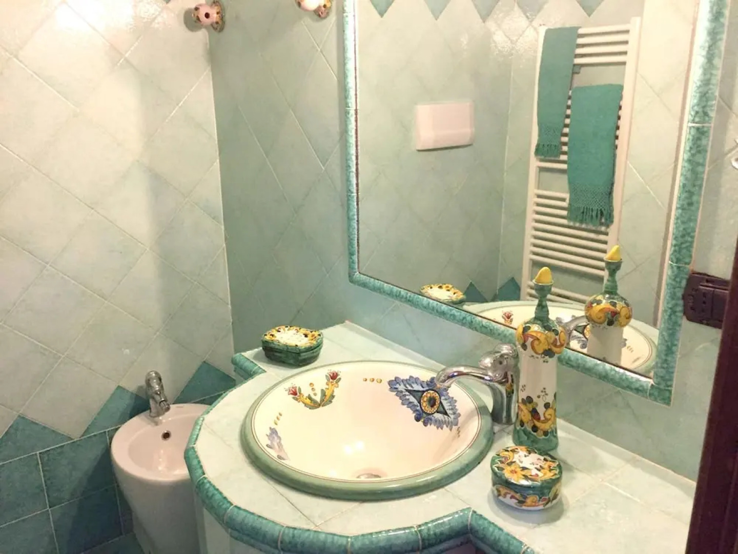 Apartment With 2 Bedrooms in Villammare, With Wonderful sea View, Shared Pool and Enclosed Garden Near the Beach