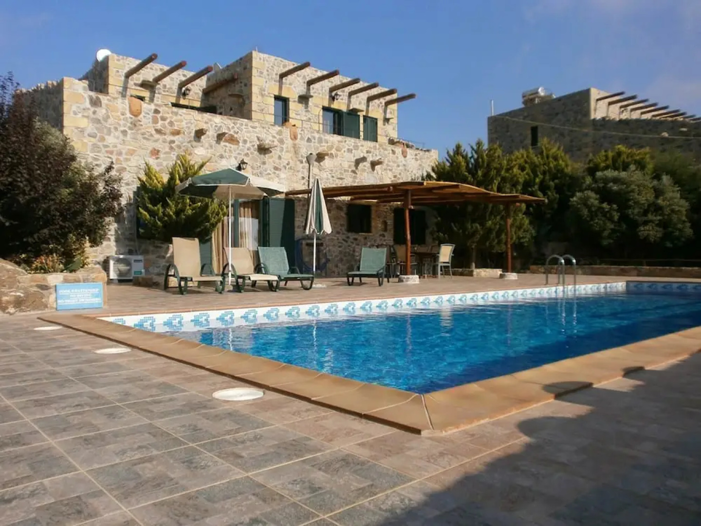 Villa Kimothoe is a Luxury Villa. It Overlooks Livadia bay on the Western Crete