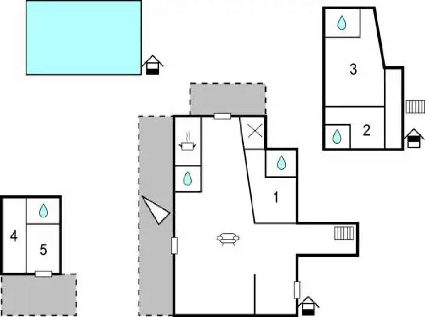 Four Bedroom Holiday Home in Vittoria