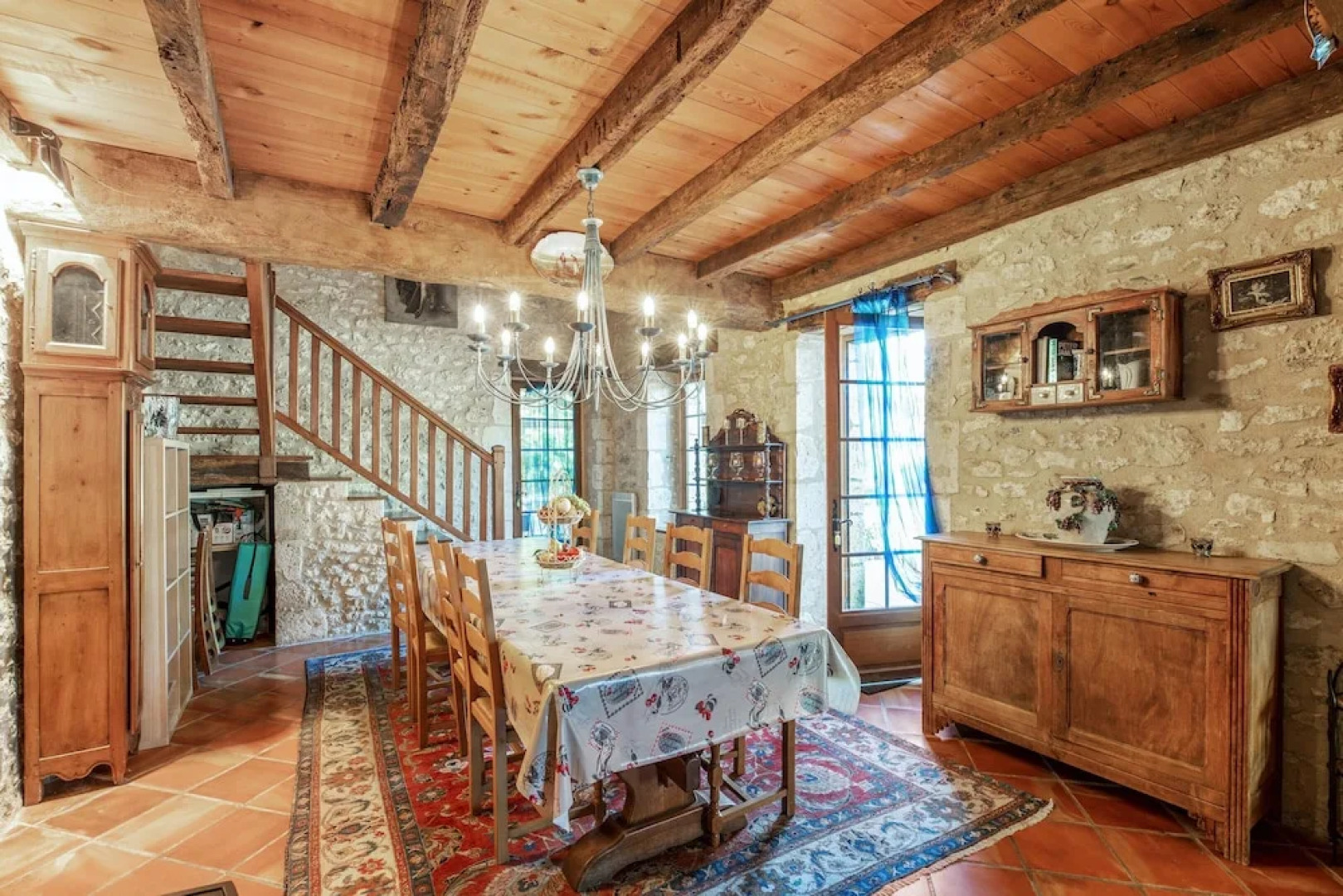 House With 6 Bedrooms in Thenac , With Private Pool, Furnished Garden and Wifi