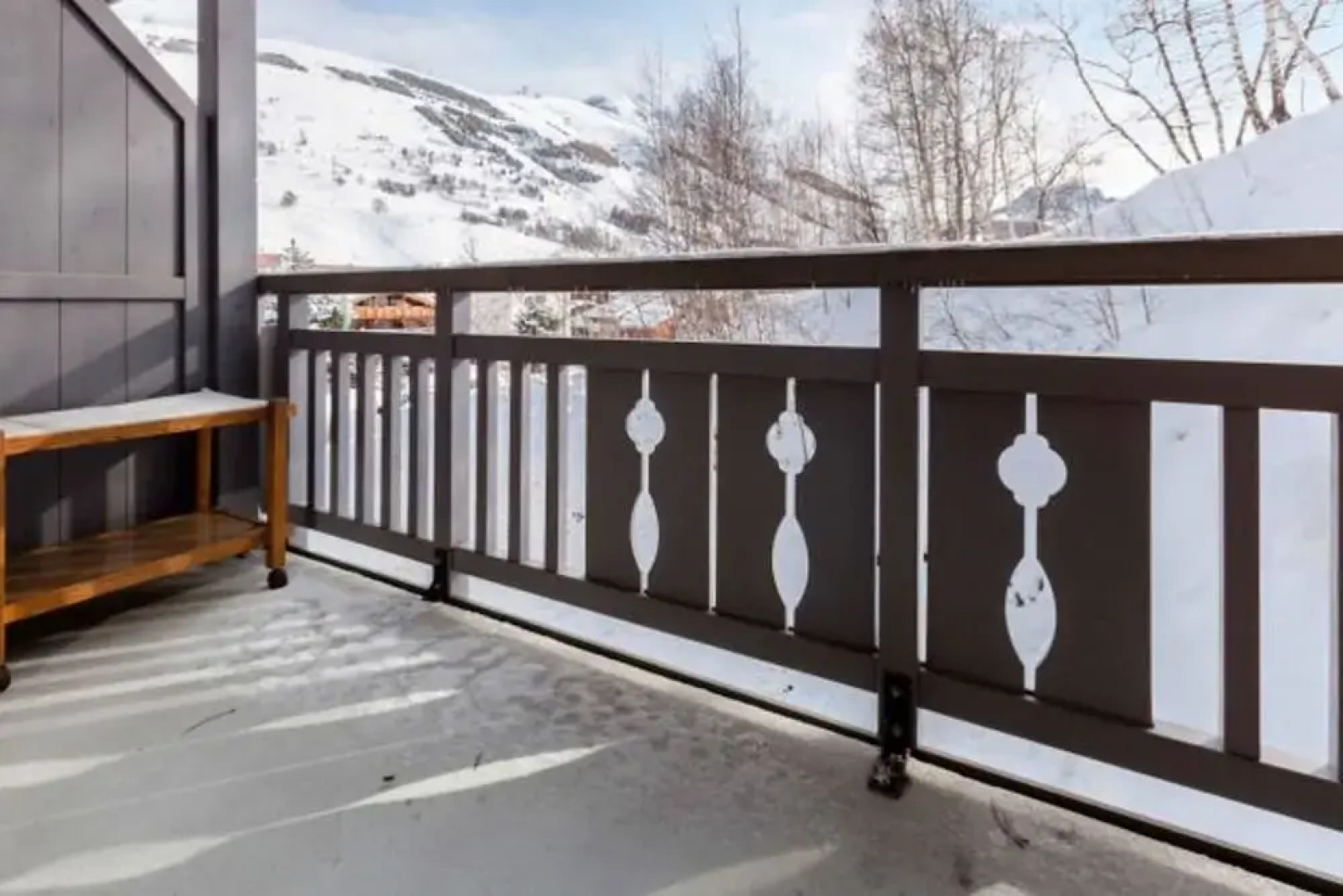 Studio in Les Deux Alpes, With Wonderful Mountain View and Terrace - 400 m From the Slopes