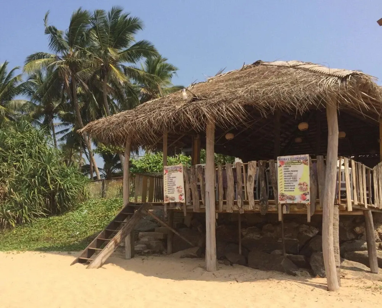 Malika's Yellow House