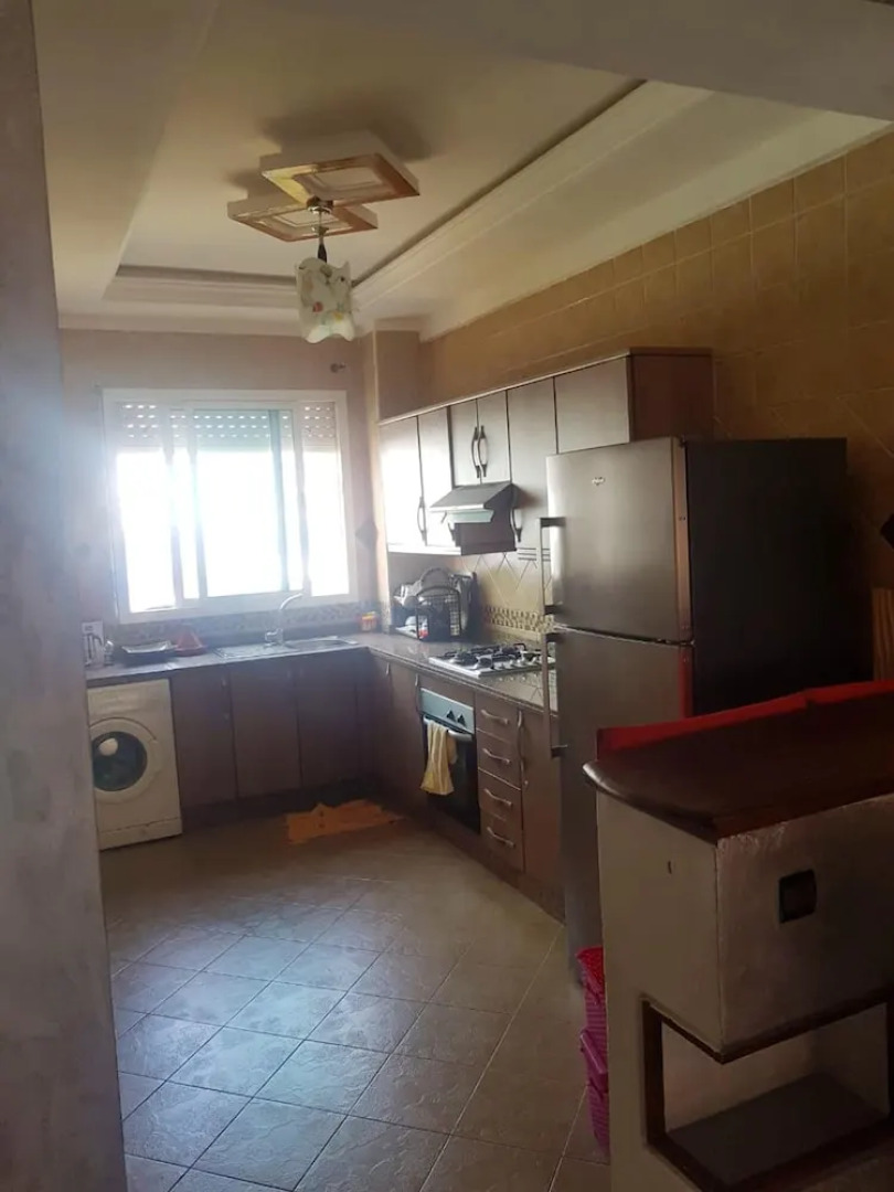 Apartment with 2 Bedrooms in Mohammédia, with Wonderful Sea View, Pool Access, Furnished Garden - 200 M From the Beach