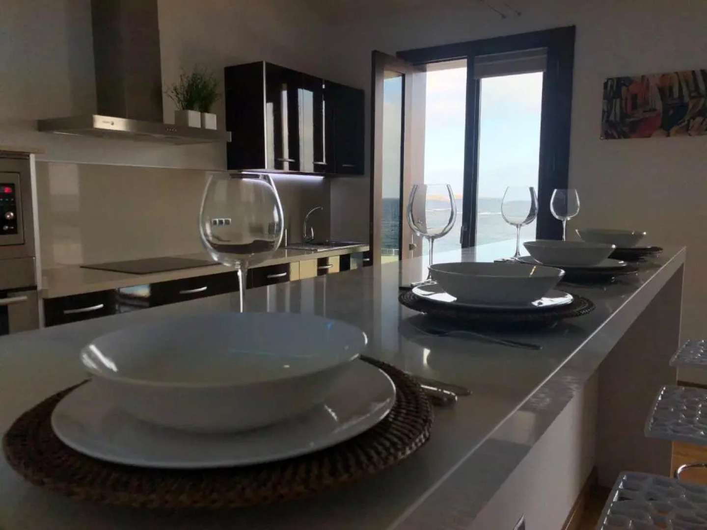 Modern sea front apartment in Garachico