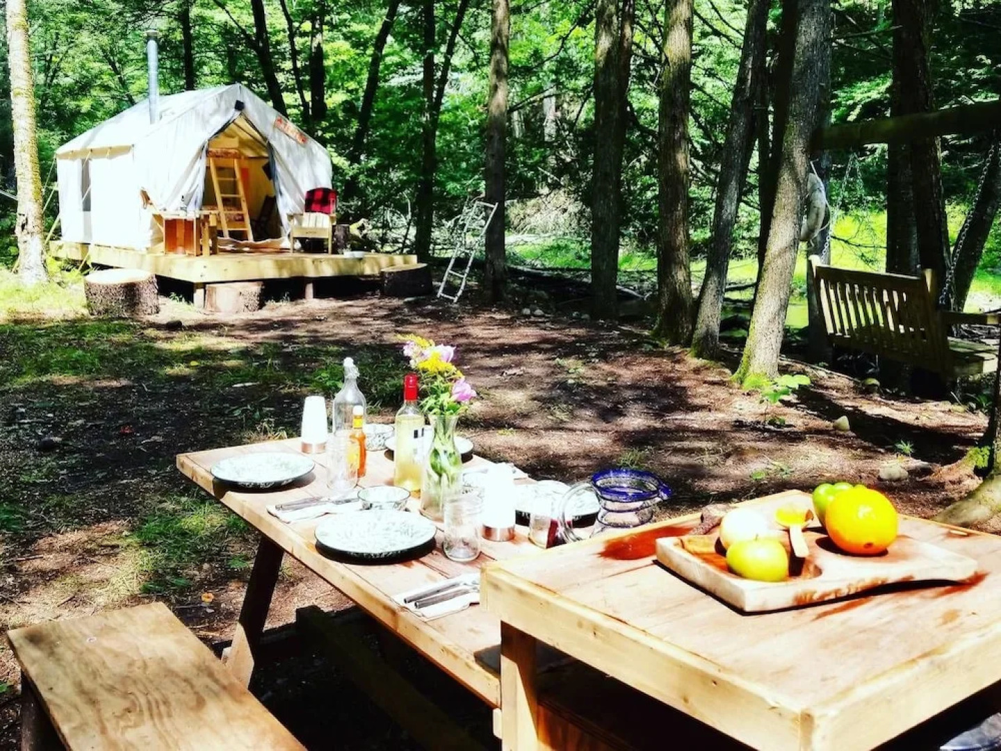 Tentrr - Brookside at Camp Relevé