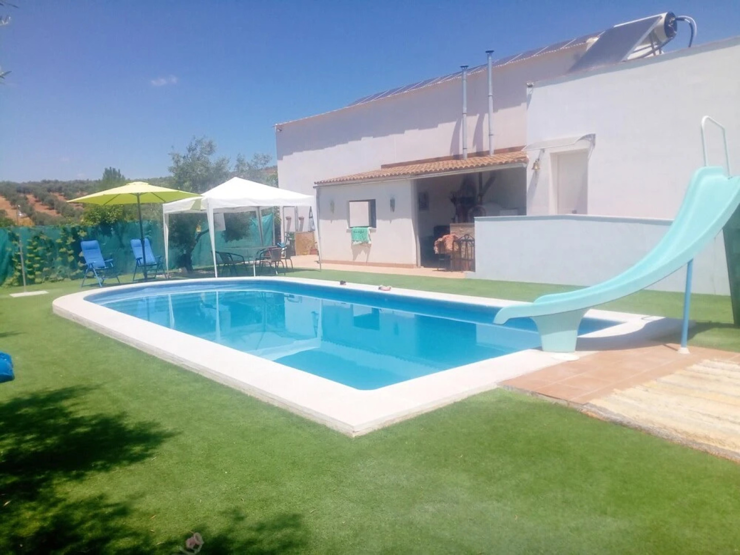 House With 4 Bedrooms in Montilla córdoba, With Wonderful Mountain View, Shared Pool, Enclosed Garden Near the Beach