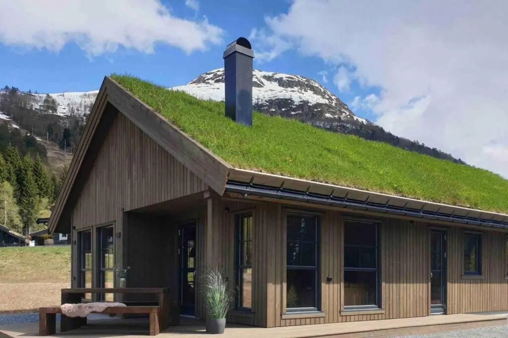 Hytte i Stryn med elbil lader