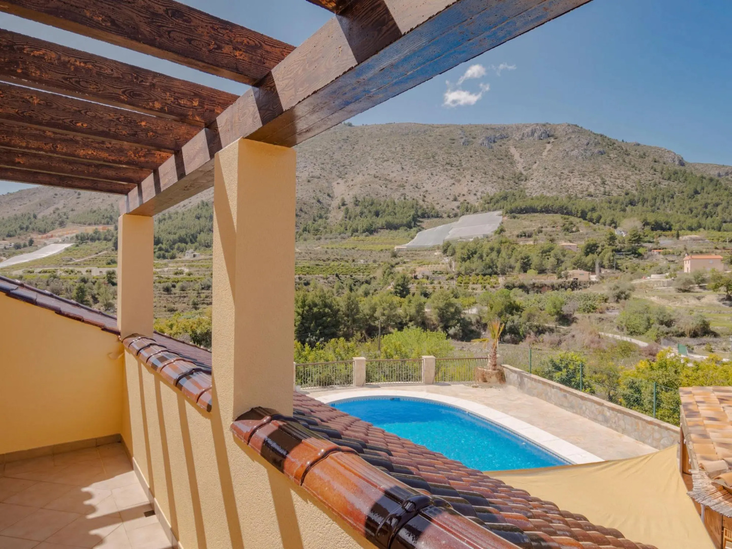 Serene Holiday Home in Callosa d' Ensarria with Private Pool