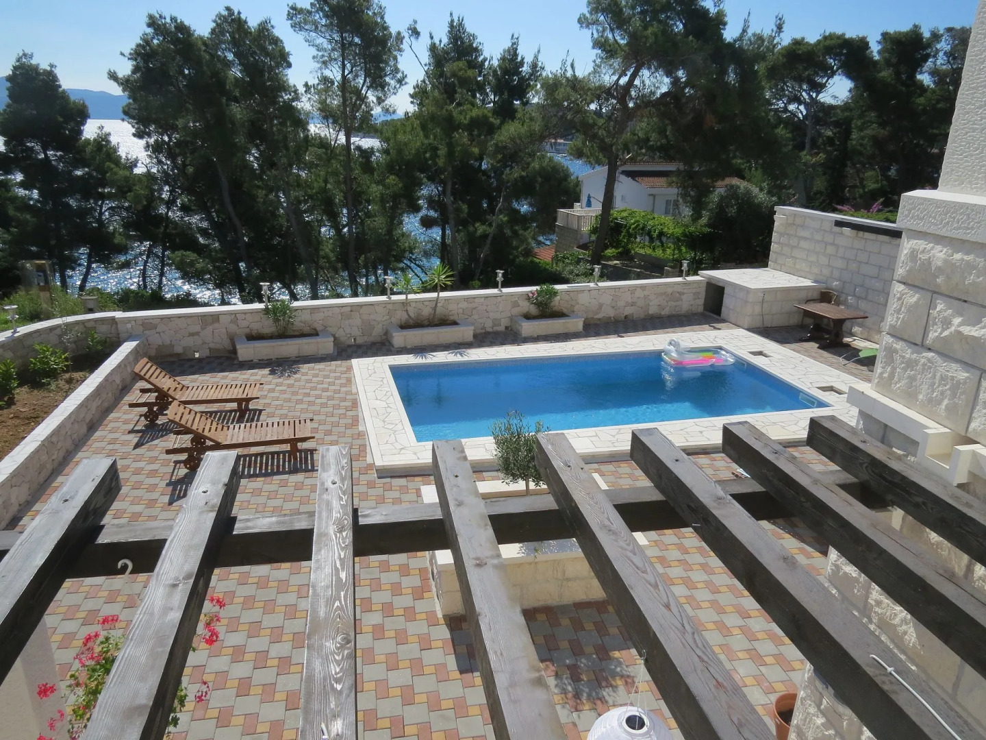 Holiday house Sandra - with swimming pool Lumbarda, Island Korcula