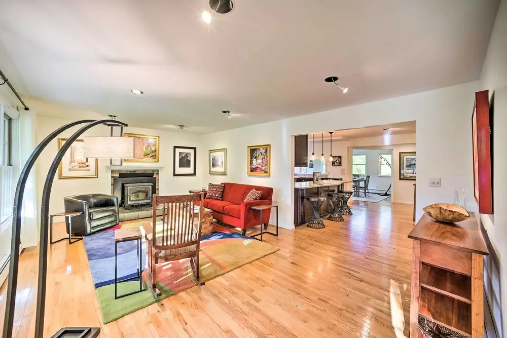 Peaceful Family Home w/ Fire Pit & Large Yard