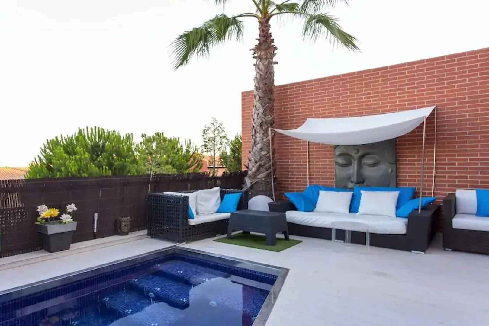 Villa With 4 Bedrooms in Badalona, With Wonderful sea View, Private Pool, Furnished Terrace Near the Beach