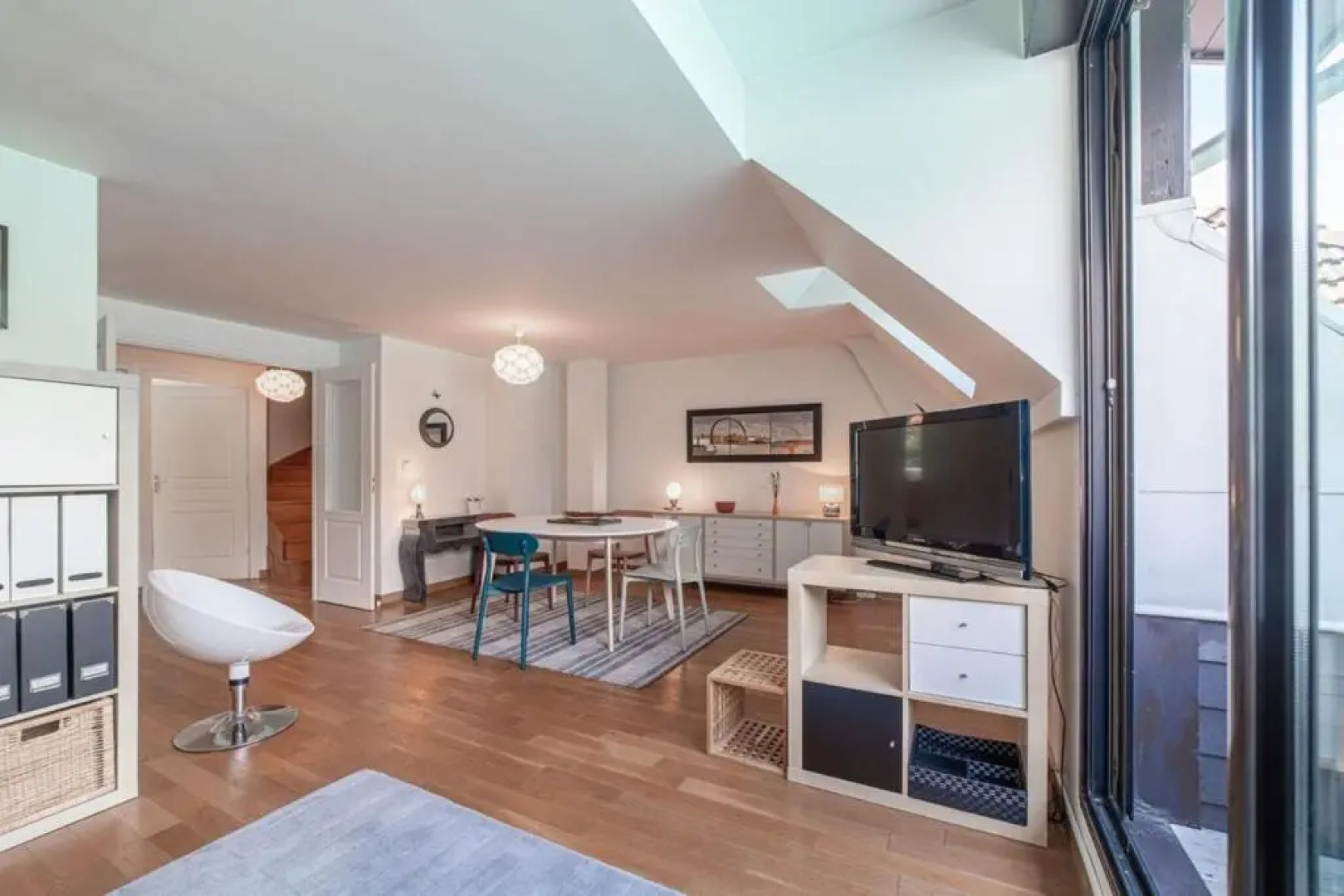 Duplex apartment with balcony on the lake classified 3 stars