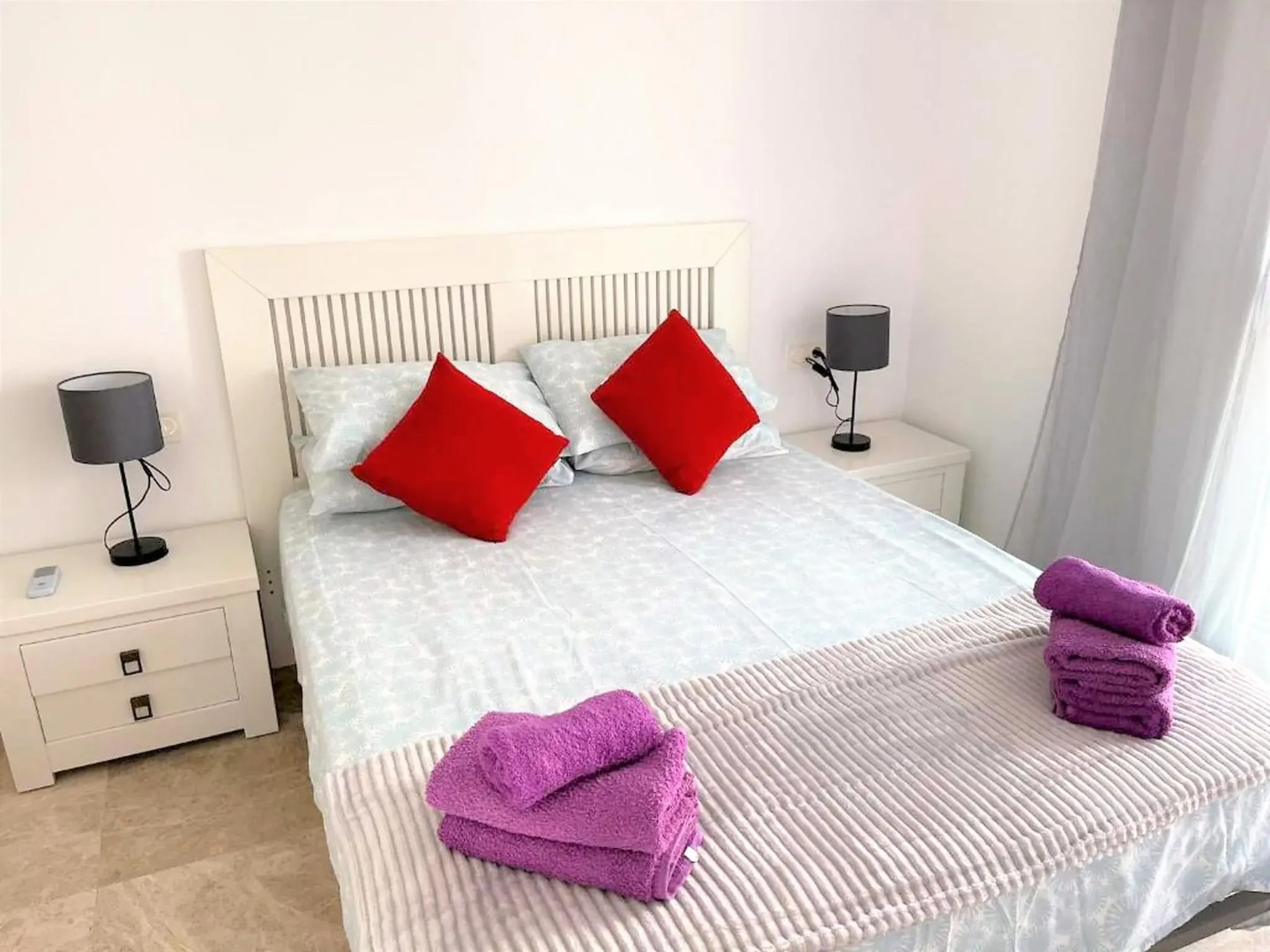 Pleasant apartment in Almerimar with shared pool