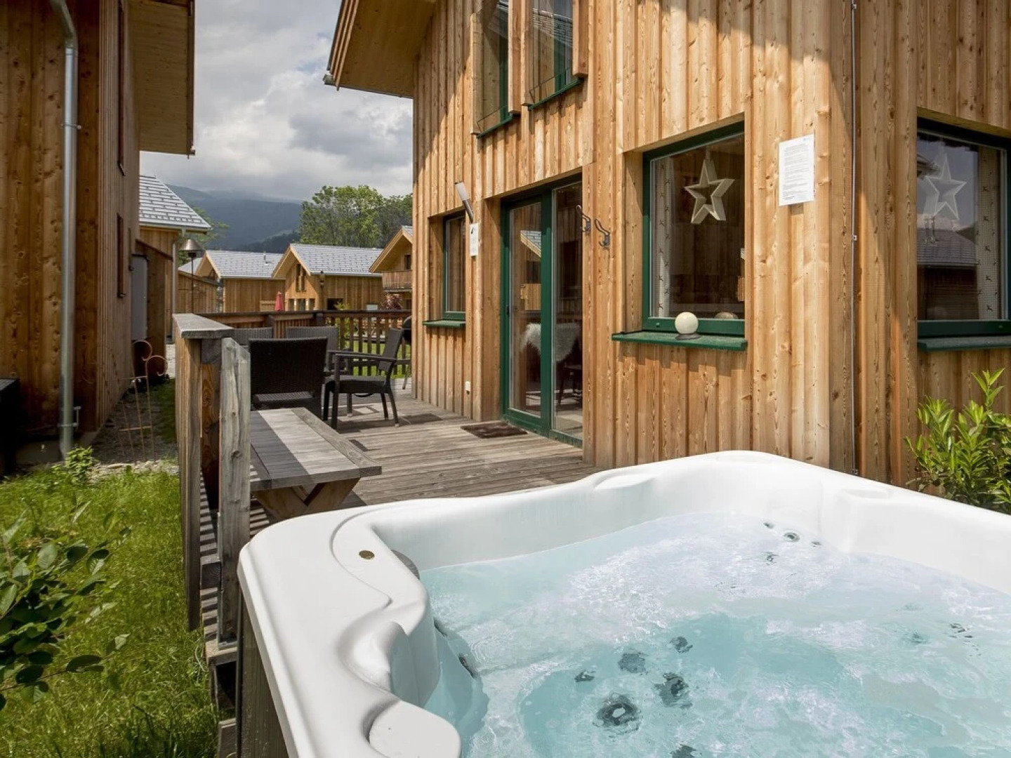 Modern Wooden Chalet in Sankt Georgen ob Murau with Hot Tub