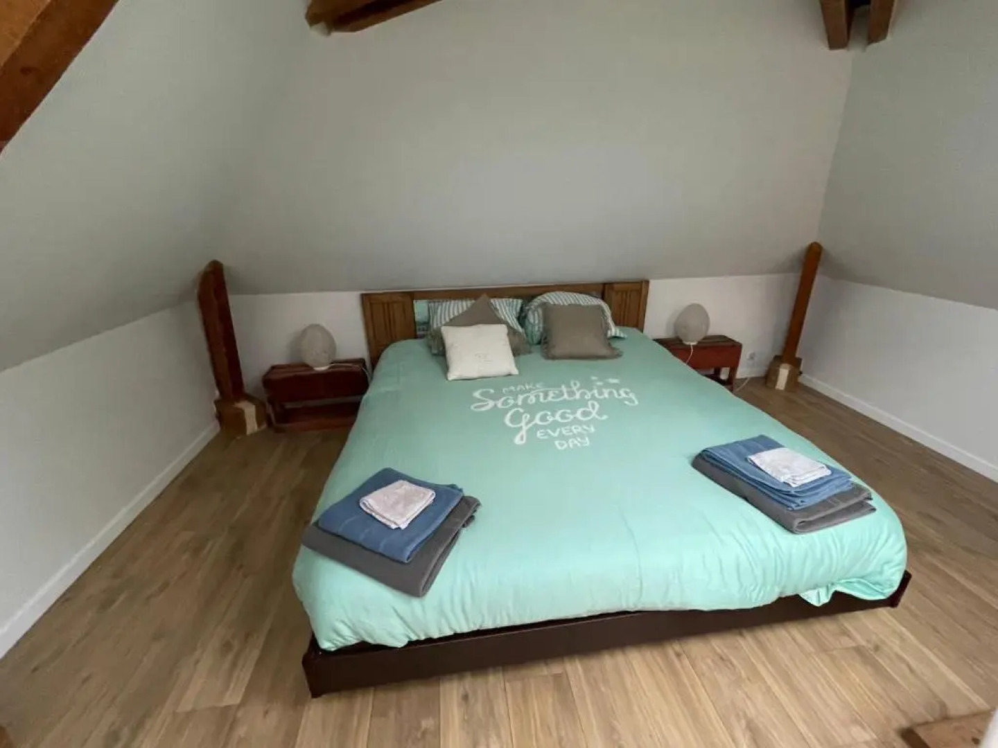 Chambre ambiance campagne chic