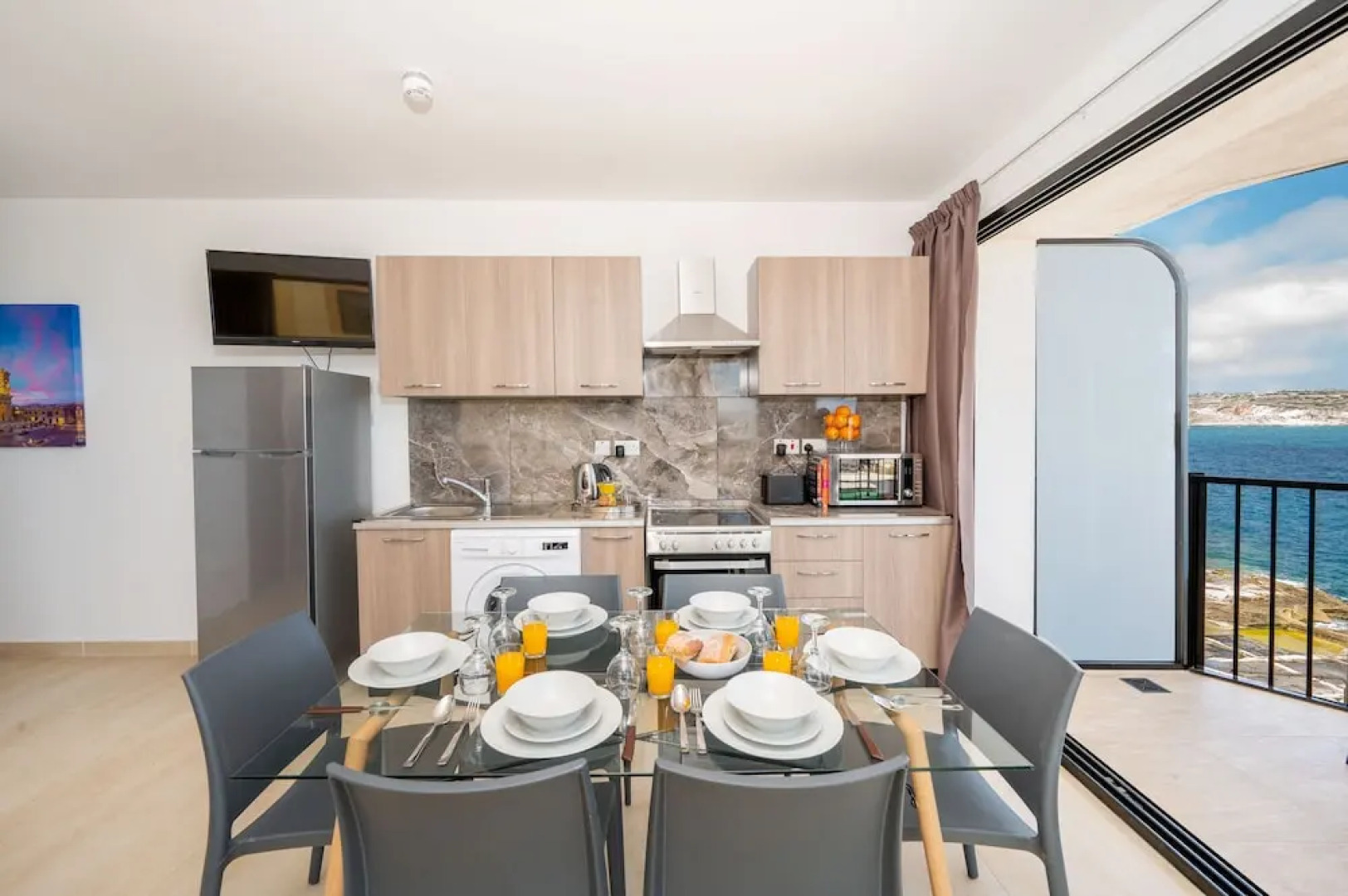 Islet Seafront Apartment Corner Terrace