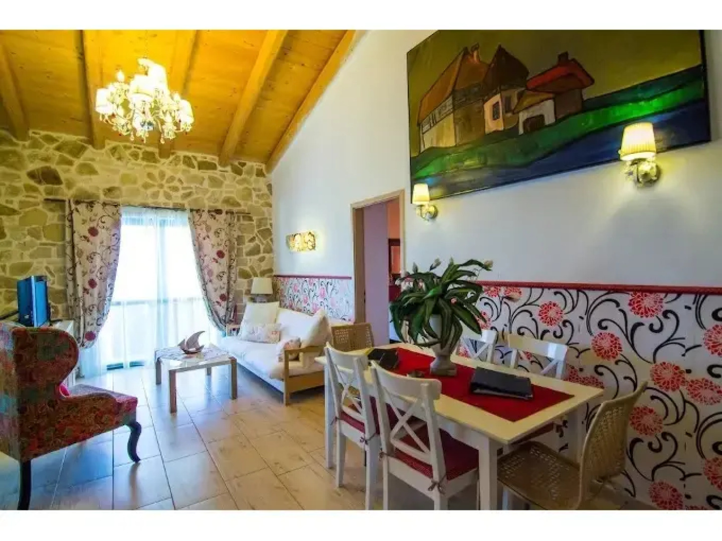 Artist's Villa Red Rose