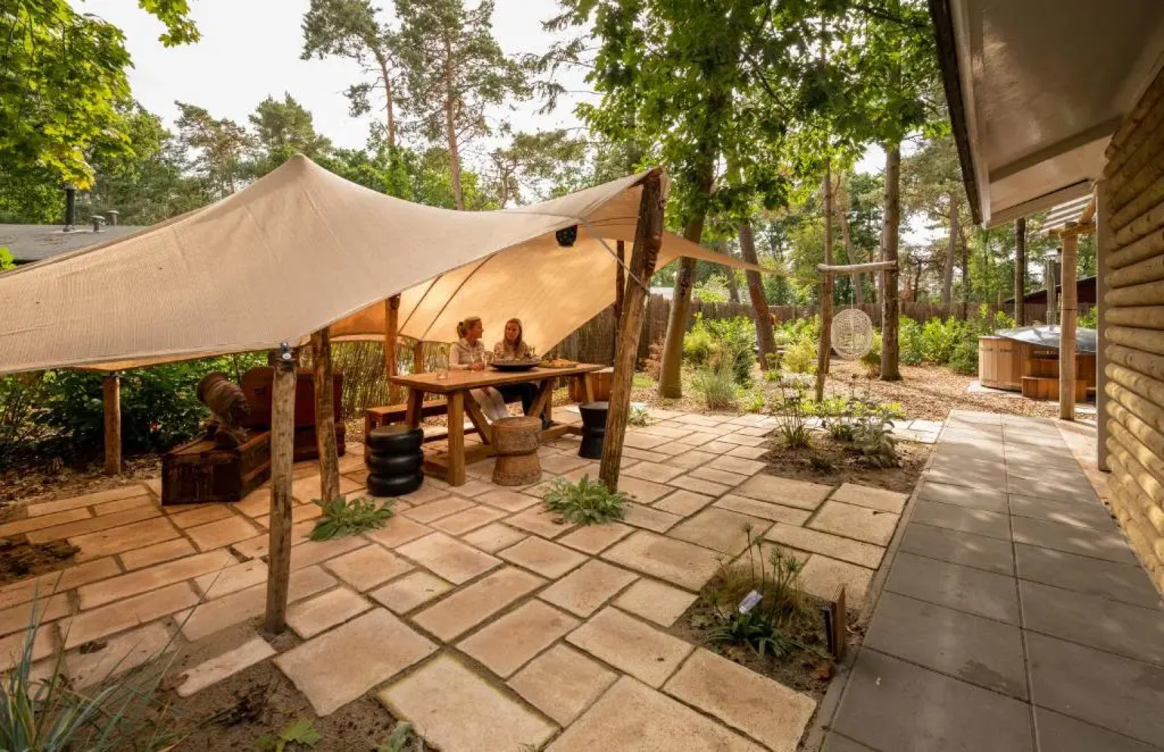 ZEN-Bungalow NO 4 met sauna en hottub