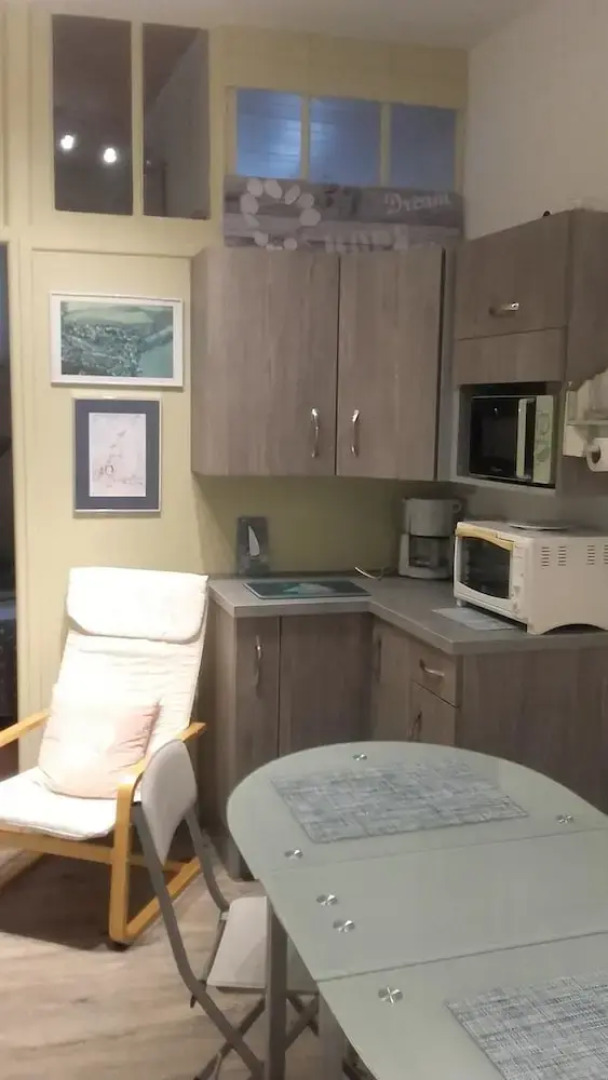 Studio In Ault With Wonderful Sea View Furnished Garden And Wifi - 500 M From The Beach