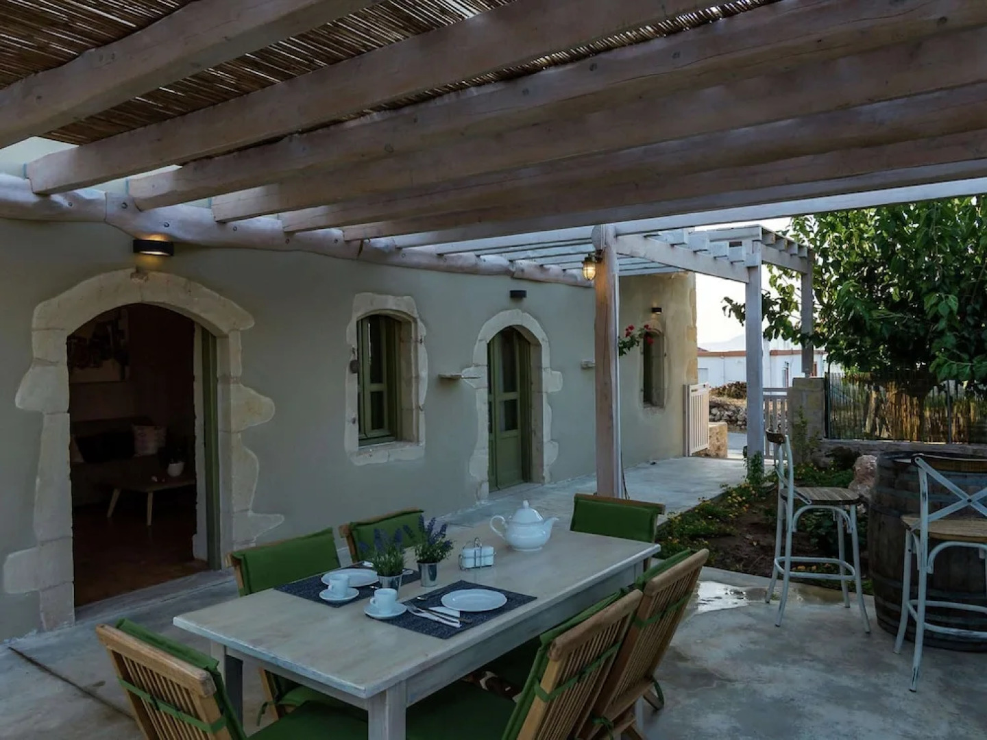 Traditional Stone Built Villa With Private Pool Near Tavern & the Beach