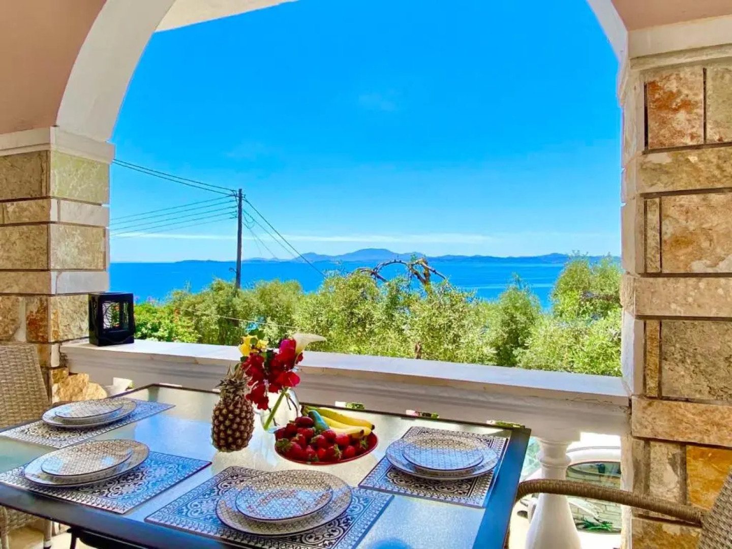 Nissaki Sunlight - New Home Above the beach