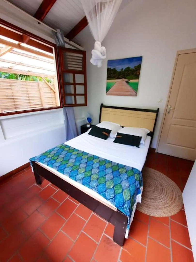 Villa de 2 chambres avec piscine privee jardin clos et wifi a Le Marin a 1 km de la plage