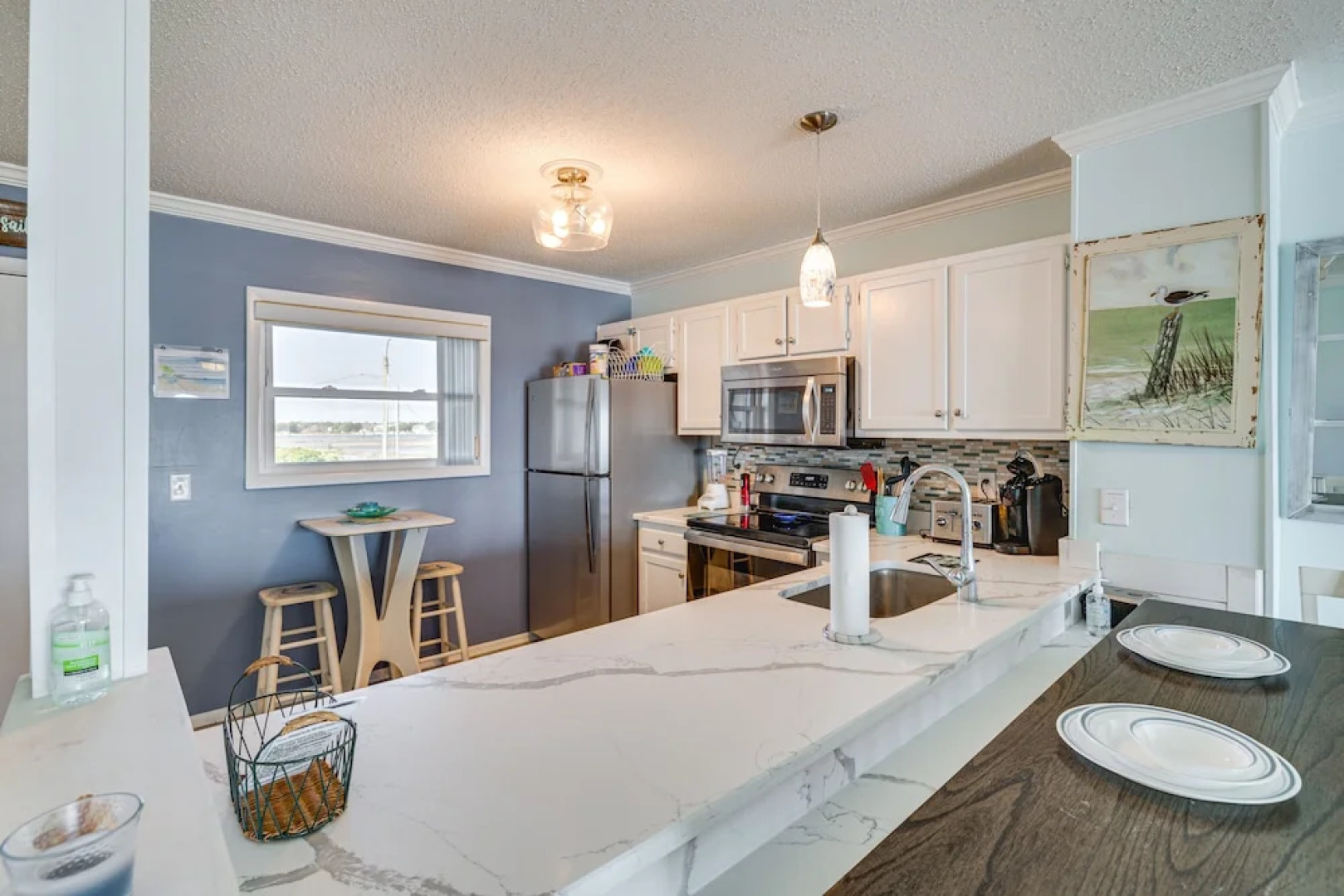 Steps to the Beach: Oceanfront Condo w/ Lanai!