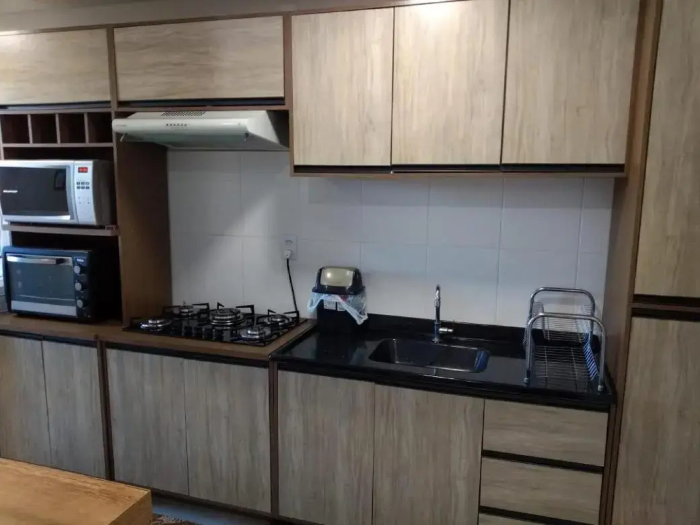 Apto Vista Atlântico com 2 quartos com Ar Cond Wi-Fi TV SMART e Área de lazer