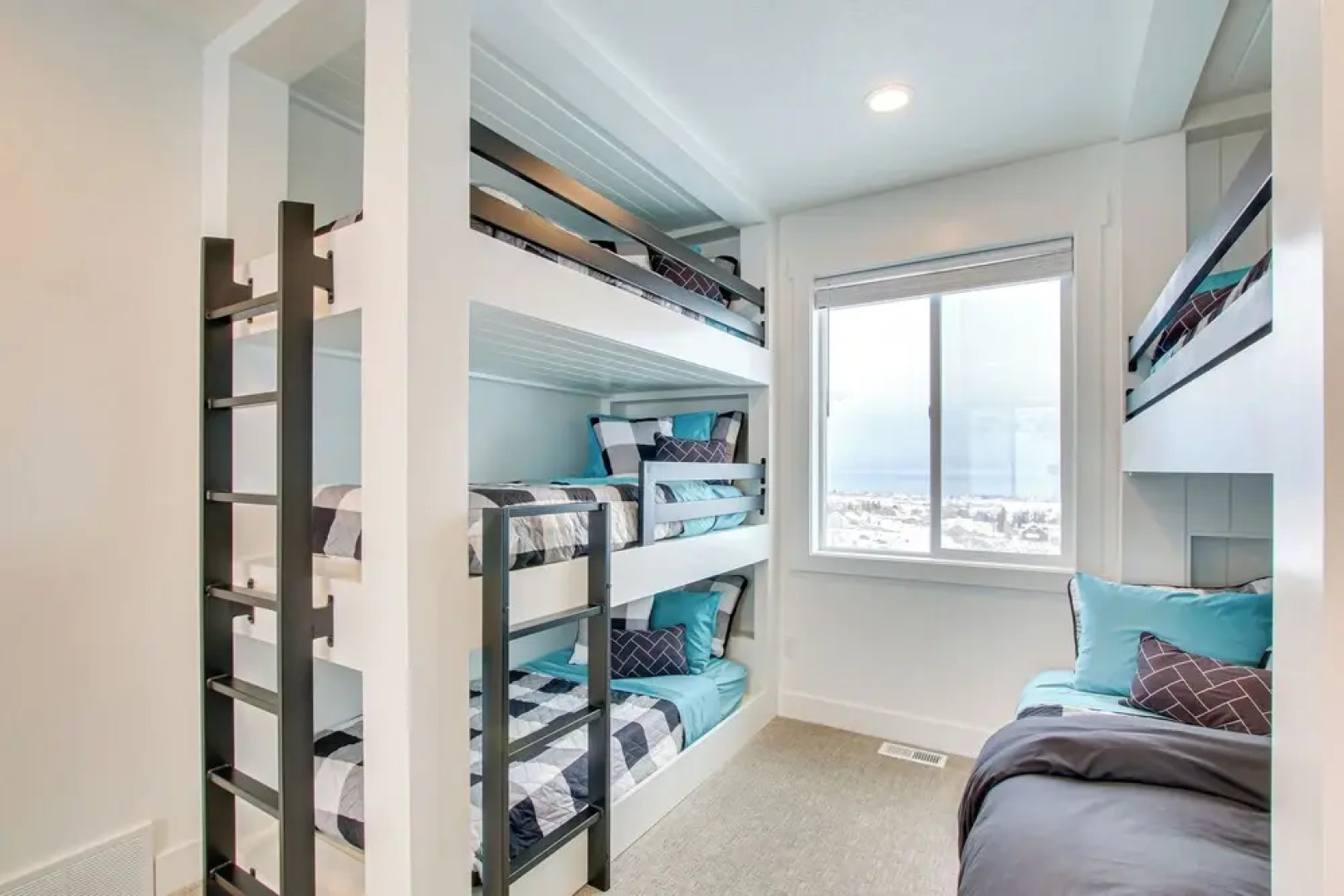 Pool Access & Lake Views: Modern Garden City Home