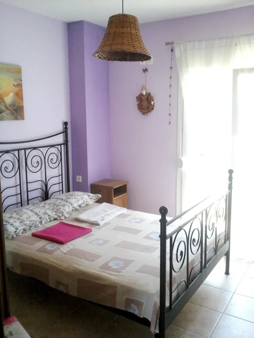 Apartment With 2 Bedrooms in Leptokarya, With Wonderful sea View, Encl