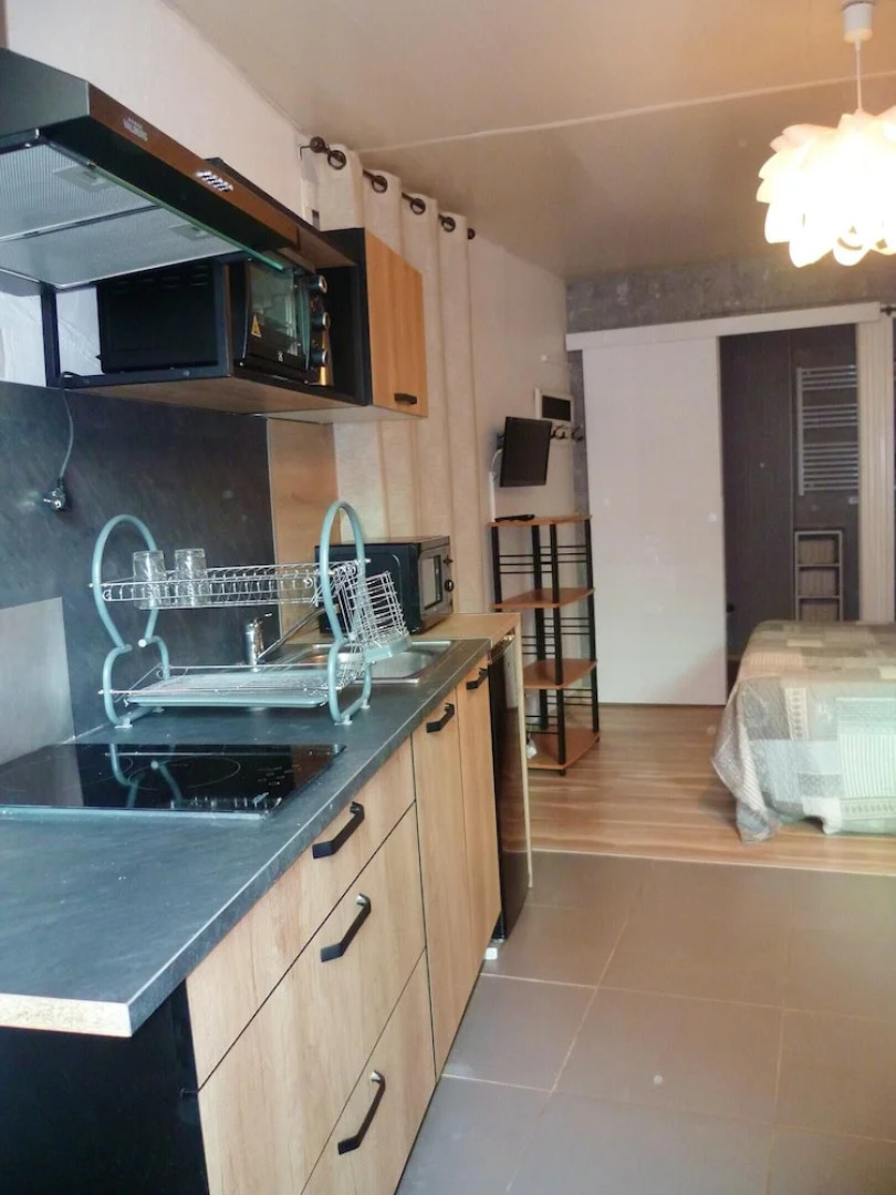 Studio in Aix-les-bains, With Furnished Terrace and Wifi - 8 km From the Slopes