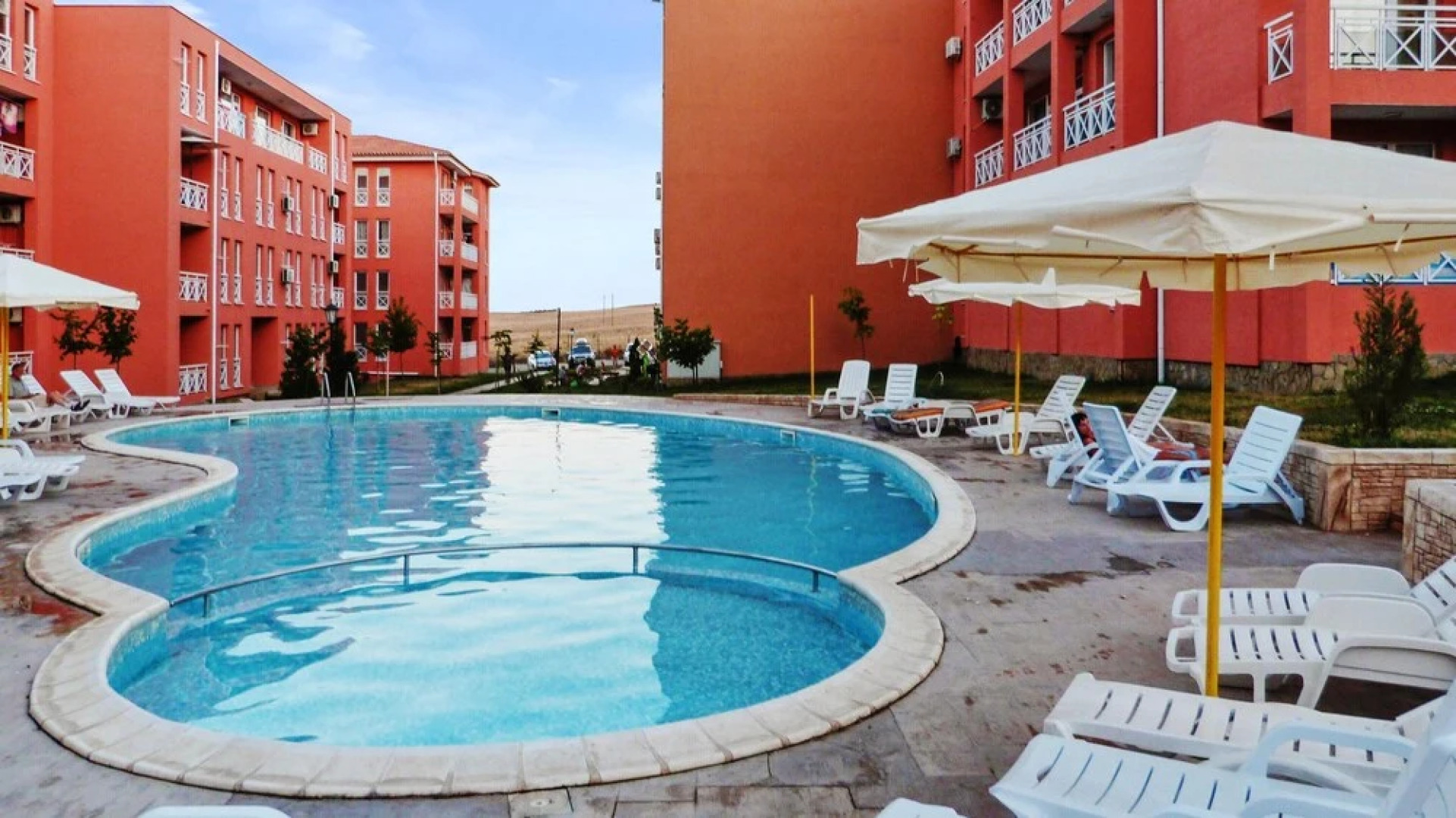 Studio in Tankovo, With Shared Pool - 3 km From the Beach