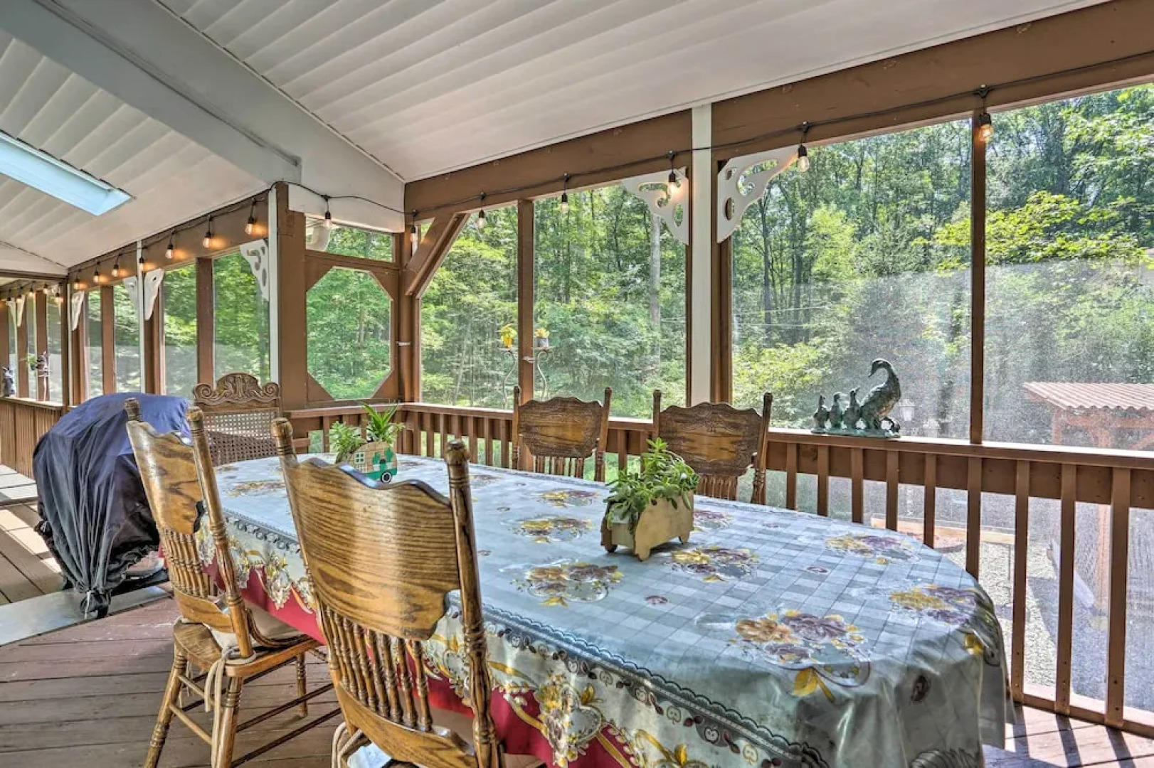 Home w/ Hot Tub, Fire Pit, Koi Pond: Walk to Lake!