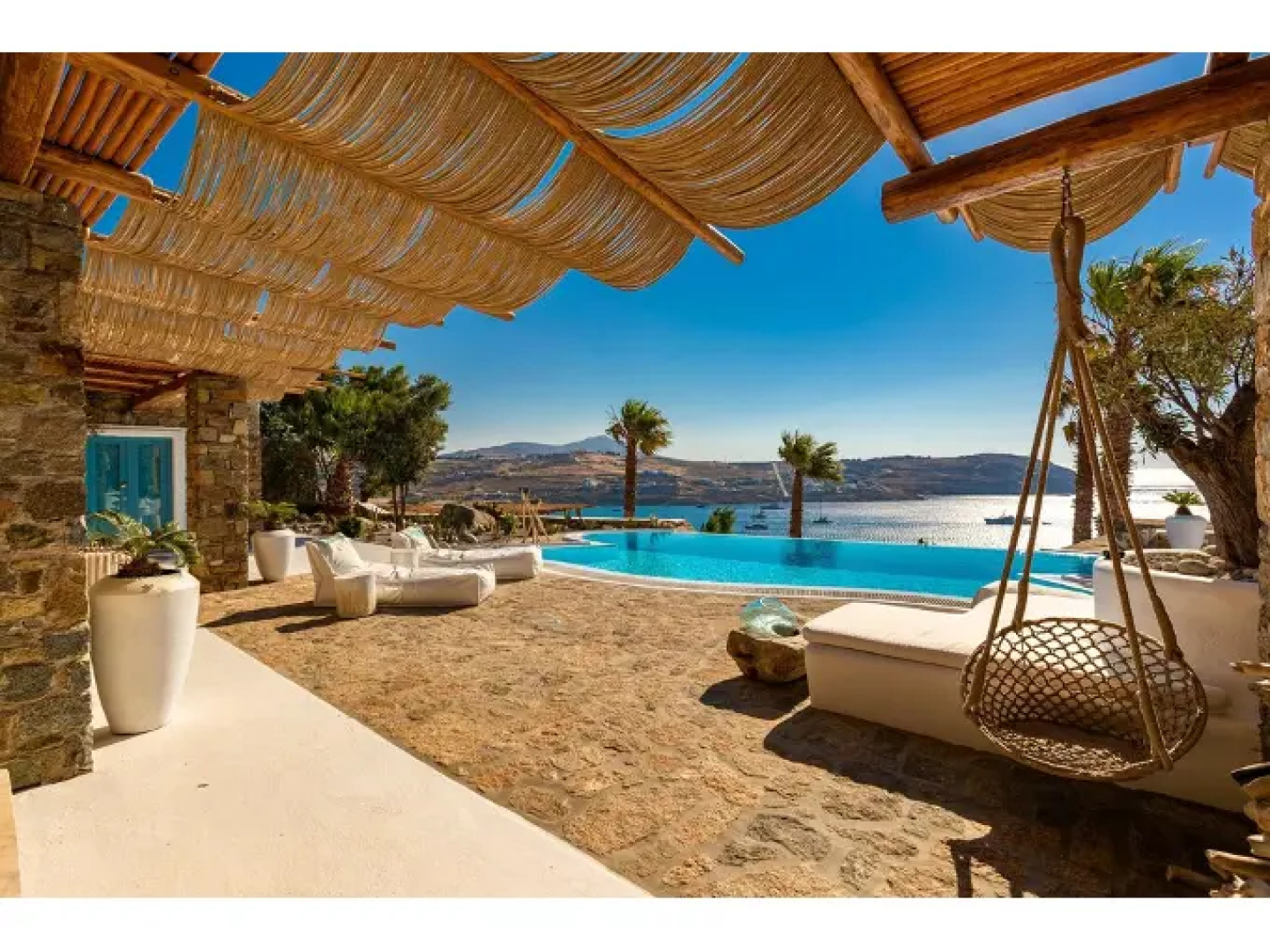 Villa With 6 Bedrooms in Mikonos, With Wonderful sea View, Private Pool, Terrace - 600 m From the Be
