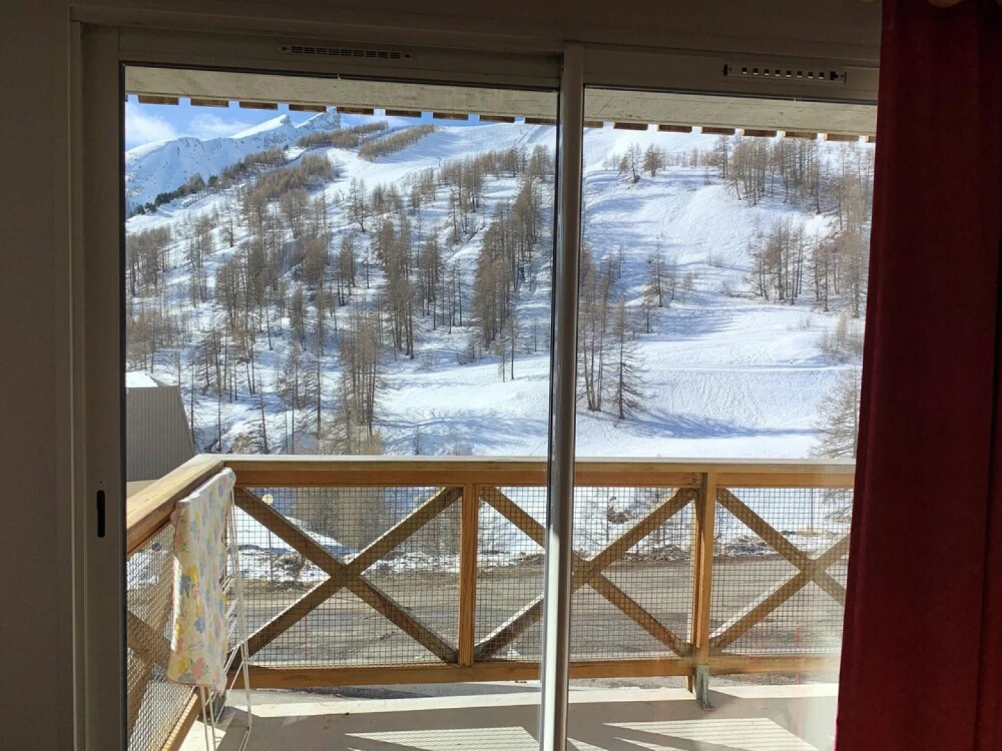 Apartment With one Bedroom in Allos, With Wonderful Mountain View, Poo