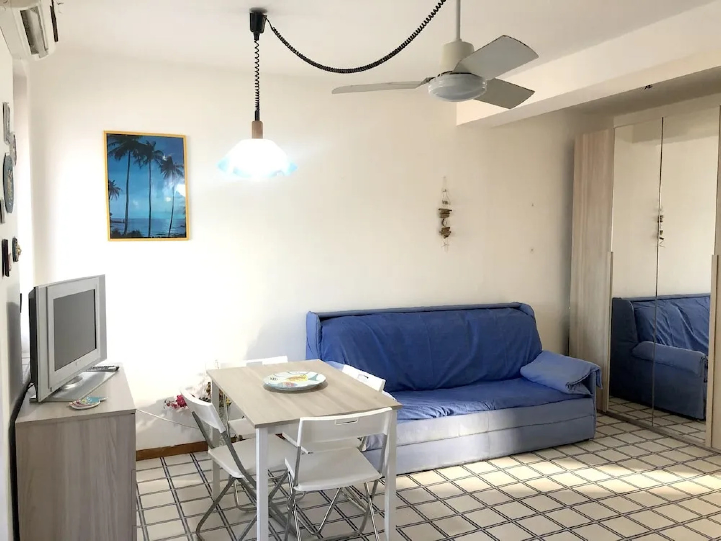 Studio in Costa Saracena  Castelluccio, With Wonderful sea View, Shared Pool, Furnished Terrace Near the Beach