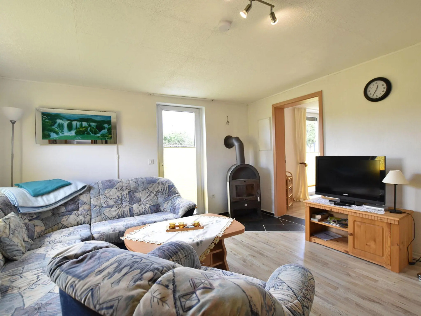 Modern Bungalow in Damshagen in Terrace, Garden and Barbecue